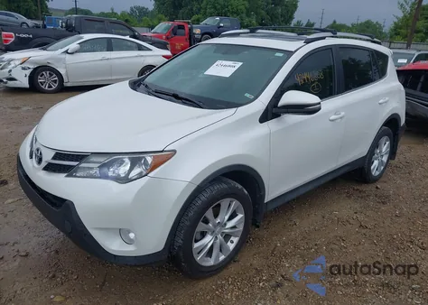 2013 Toyota Rav4 Limited z USA, uszkodzony, nr VIN 2T3DFREV8DW108943